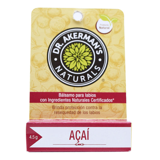 Balsamo Labial Acai 4.5 G (DR. AKERMANS NAT)