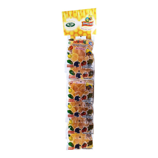 Gomitas De Miel Sabor Pií±a 60 G (Paquete 6) (HONEY LAND)