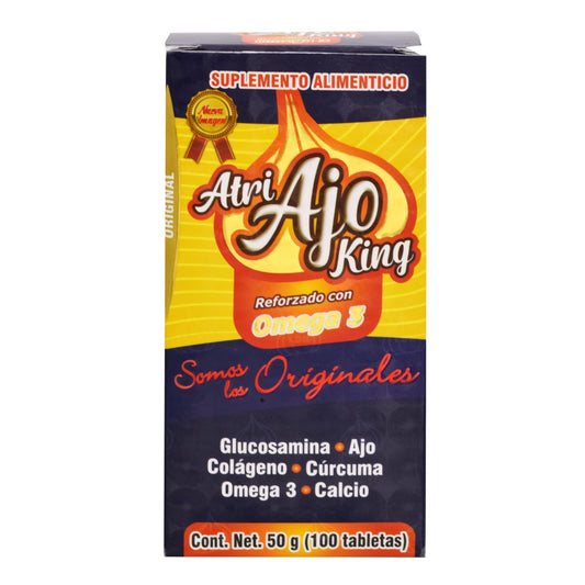 Atri Ajo King 100 Tabletas (HERBOLARIA SALUDABLE)