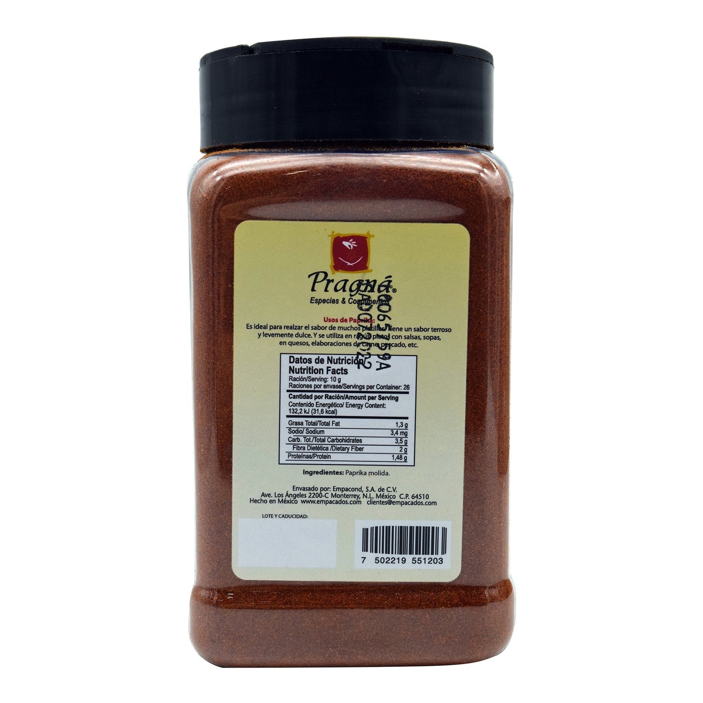 Paprika 256 G (PRAGNA)