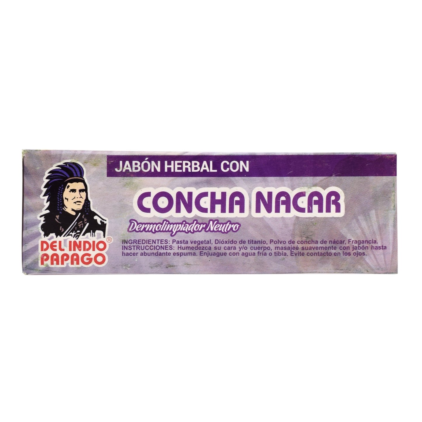 Jabon De Concha Nacar 125 G (DEL INDIO PAPAGO)