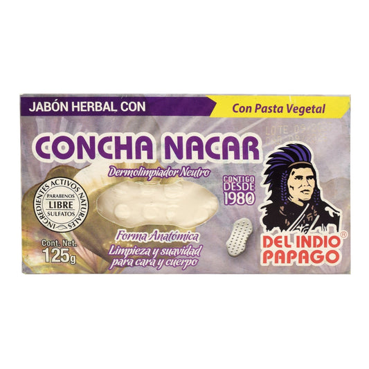 Jabon De Concha Nacar 125 G (DEL INDIO PAPAGO)