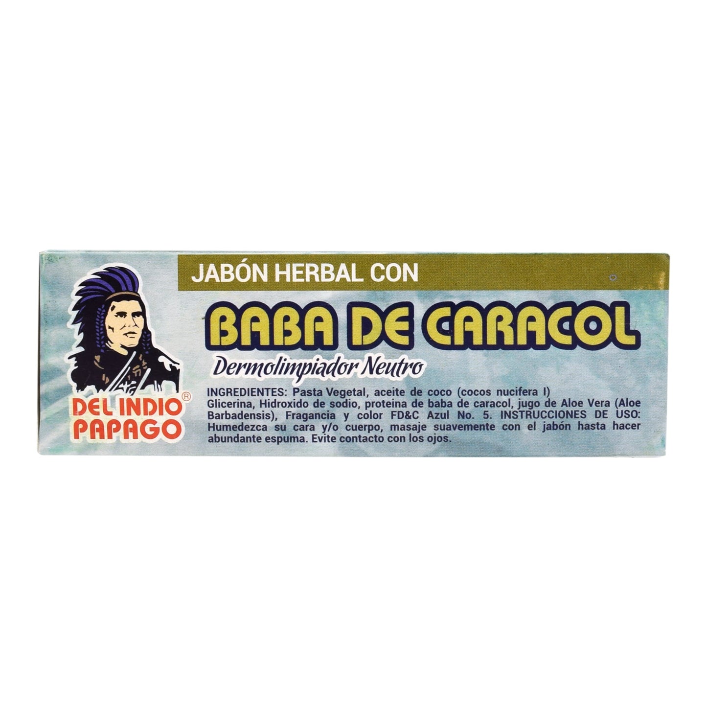 Jabon De Baba De Caracol 125 G (DEL INDIO PAPAGO)