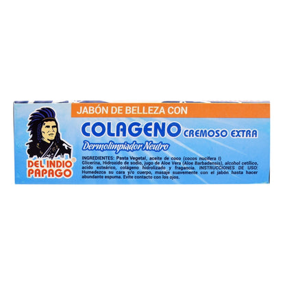 Jabon De Colageno 125 G (DEL INDIO PAPAGO)