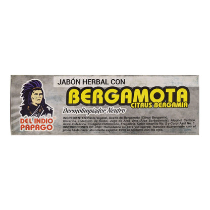 Jabon Neutro Con Bergamota 125 G (DEL INDIO PAPAGO)