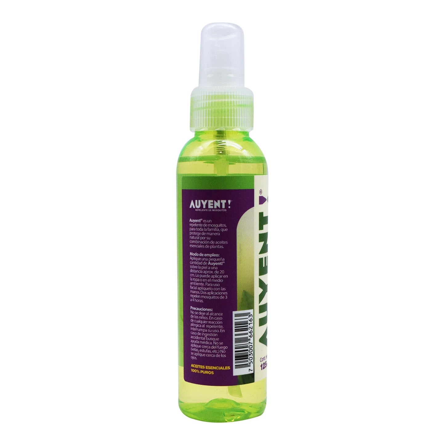 Repelente De Mosquitos Auyent 125 Mililitros (Pharmadan)