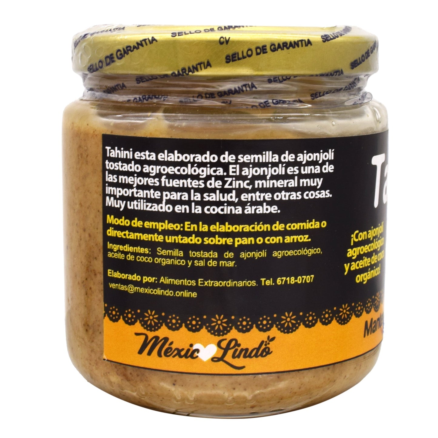 Tahini De Ajonjoli 220 G (MEXICO LINDO)