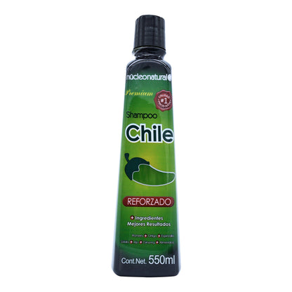 Shampoo Chile Reforzado 550 Mililitros (NUCLEO NATURAL)