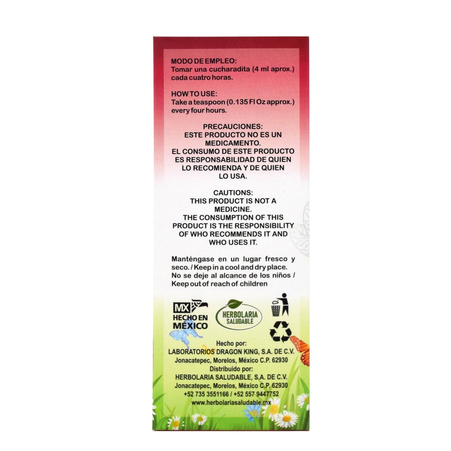 Jarabe Ajo Gri Kids Naranja 220 Mililitros (HERBOLARIA SALUDABLE)