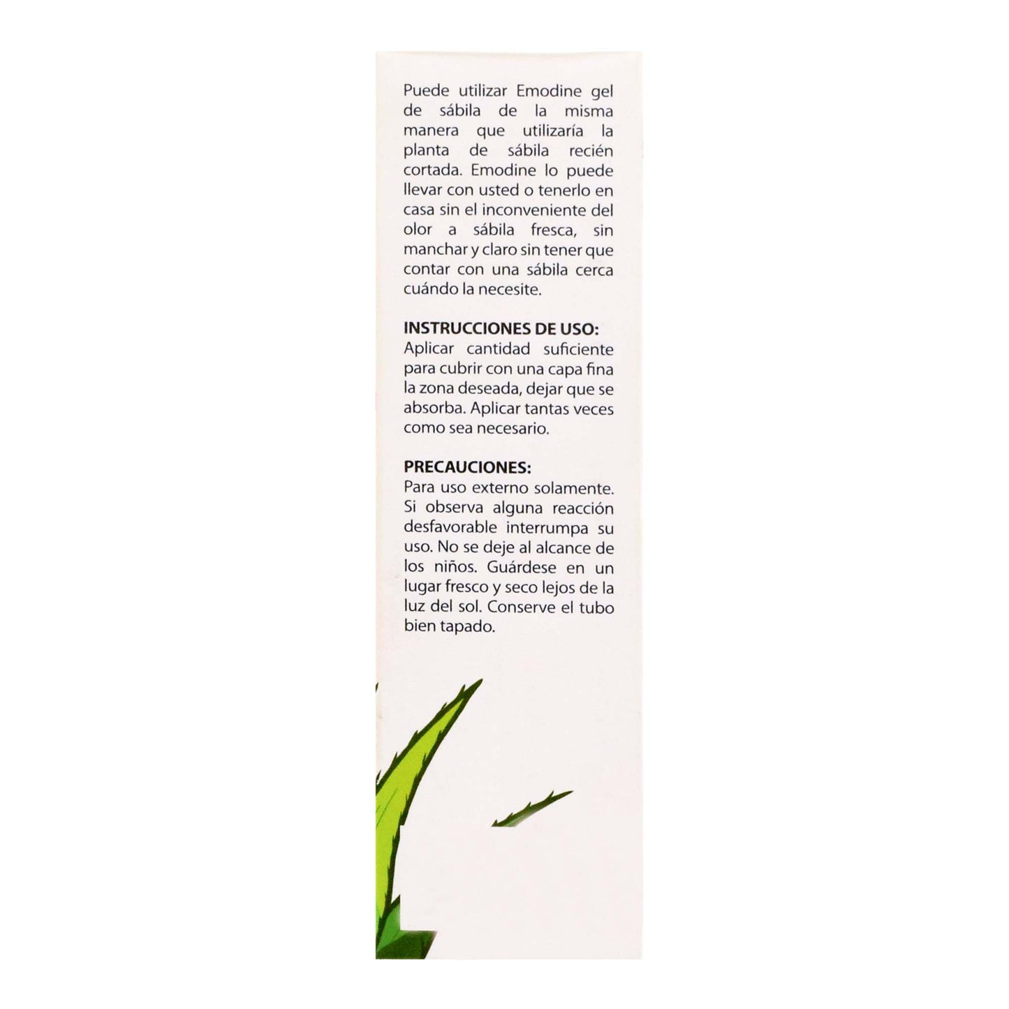 Gel Aloe Vera 80 Mililitros (EMODINE)