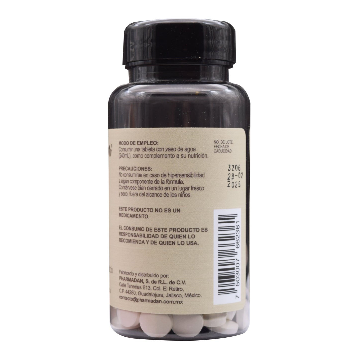 Zinc 100 Tabletas (PHARMADAN)
