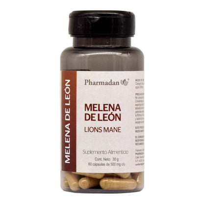 Melena De Leon 60 Cápsulas (PHARMADAN)