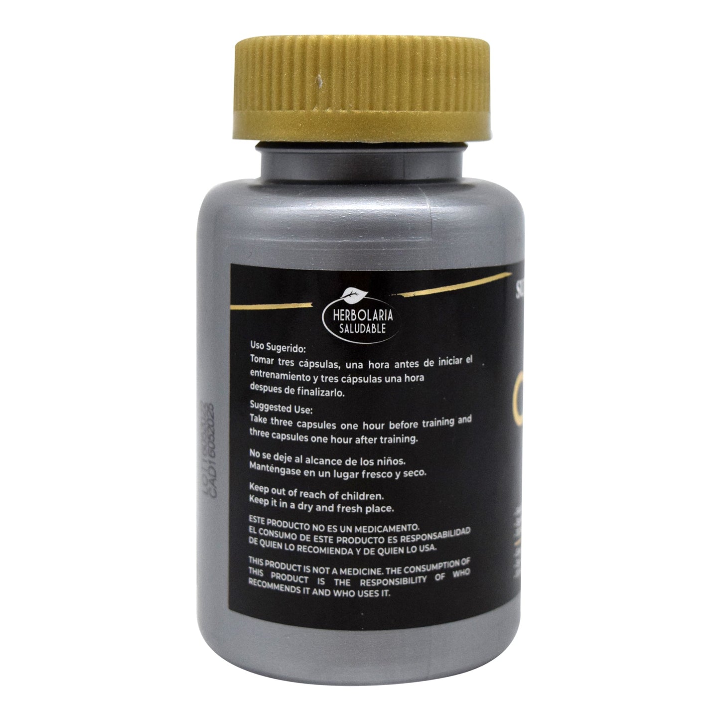 Creatina 60 Cápsulas (HERBOLARIA SALUDABLE)