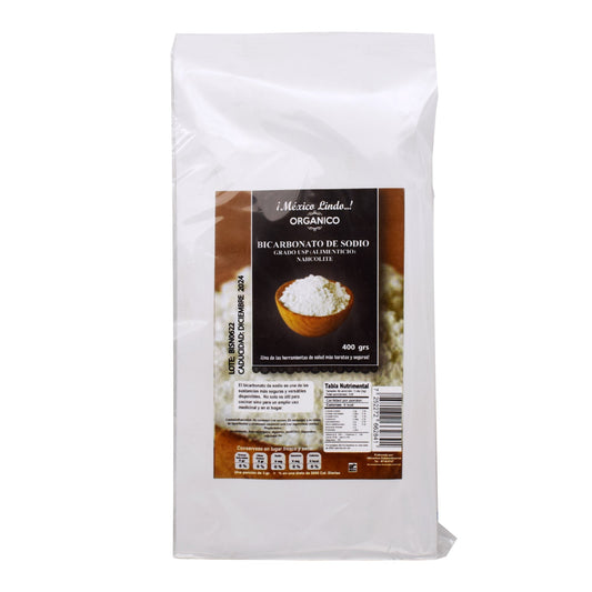 Bicarbonato De Sodio 400 G (MEXICO LINDO)