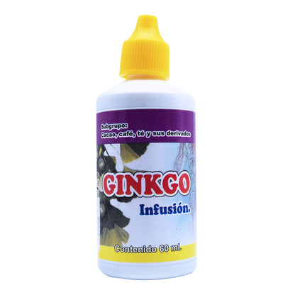 Ginkgo Biloba Extracto 60 Mililitros (NATURA MUNDO BRAJIM)