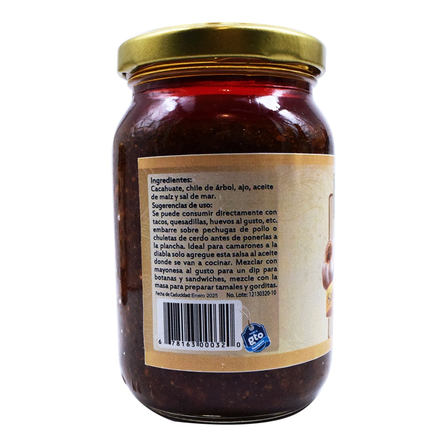Salsa Macha De Cacahuate 250 G (NATURE IN)