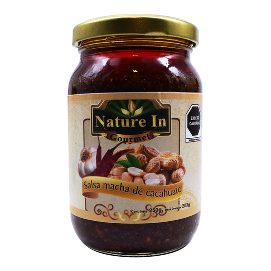 Salsa Macha De Cacahuate 250 G (NATURE IN)