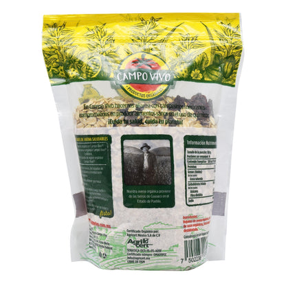 Avena Organica Cacao Fresa 400 G (CAMPO VIVO)