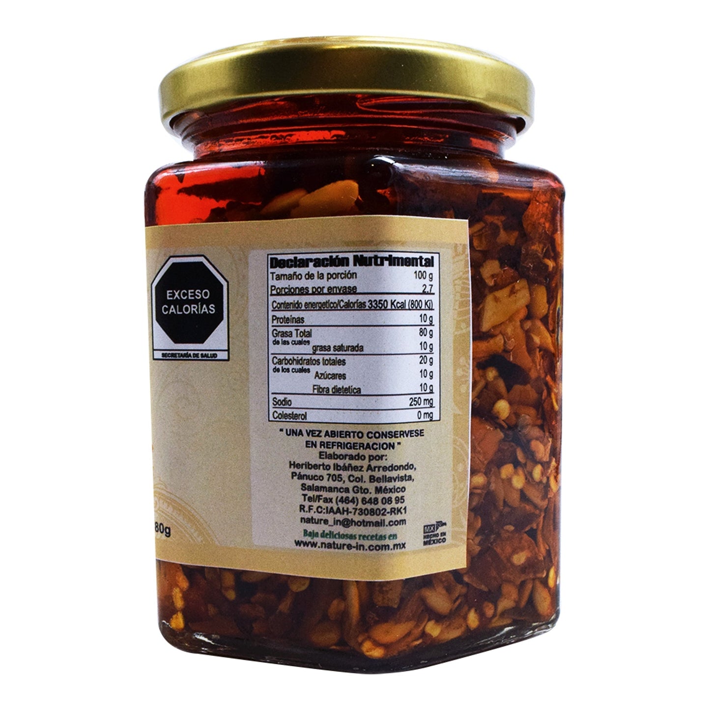 Salsa Ricca De Almendra 270 G (NATURE IN)
