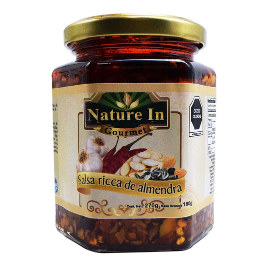 Salsa Ricca De Almendra 270 G (NATURE IN)
