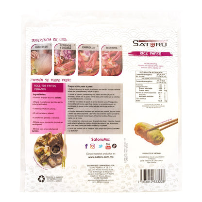 Papel De Arroz 10 Pza (SATORU)