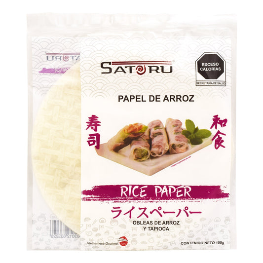 Papel De Arroz 10 Pza (SATORU)