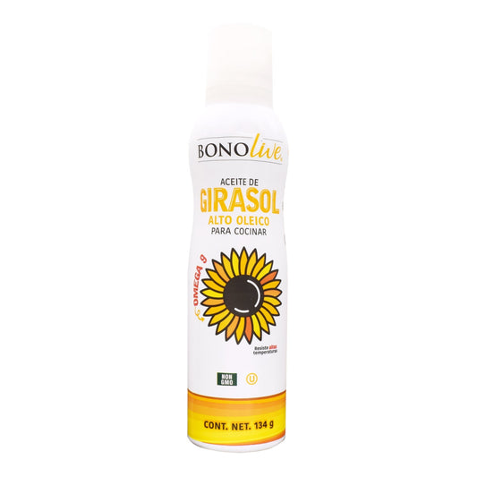 Aceite De Girasol Spray 134 G (BONOLIVE)