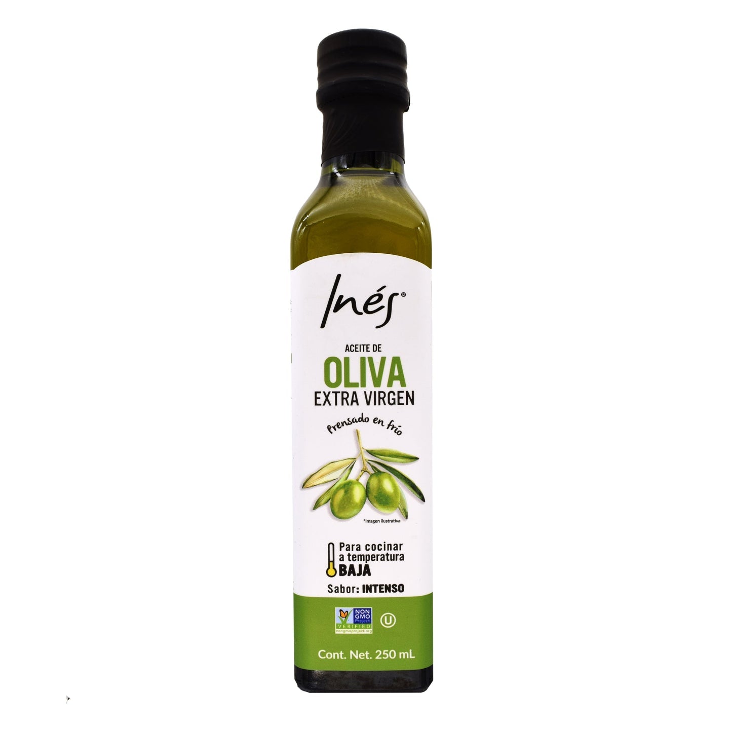Aceite De Oliva Extra Virgen 250 Mililitros (INES)