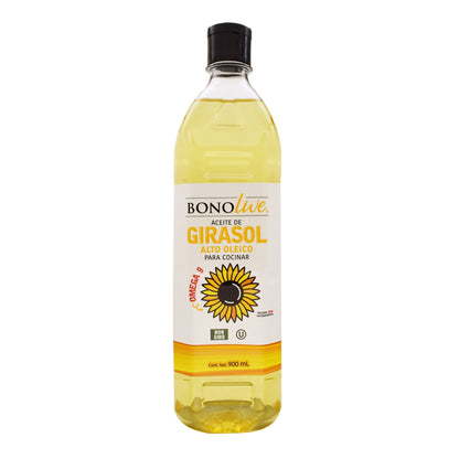 Aceite De Girasol 900 Mililitros (BONOLIVE)