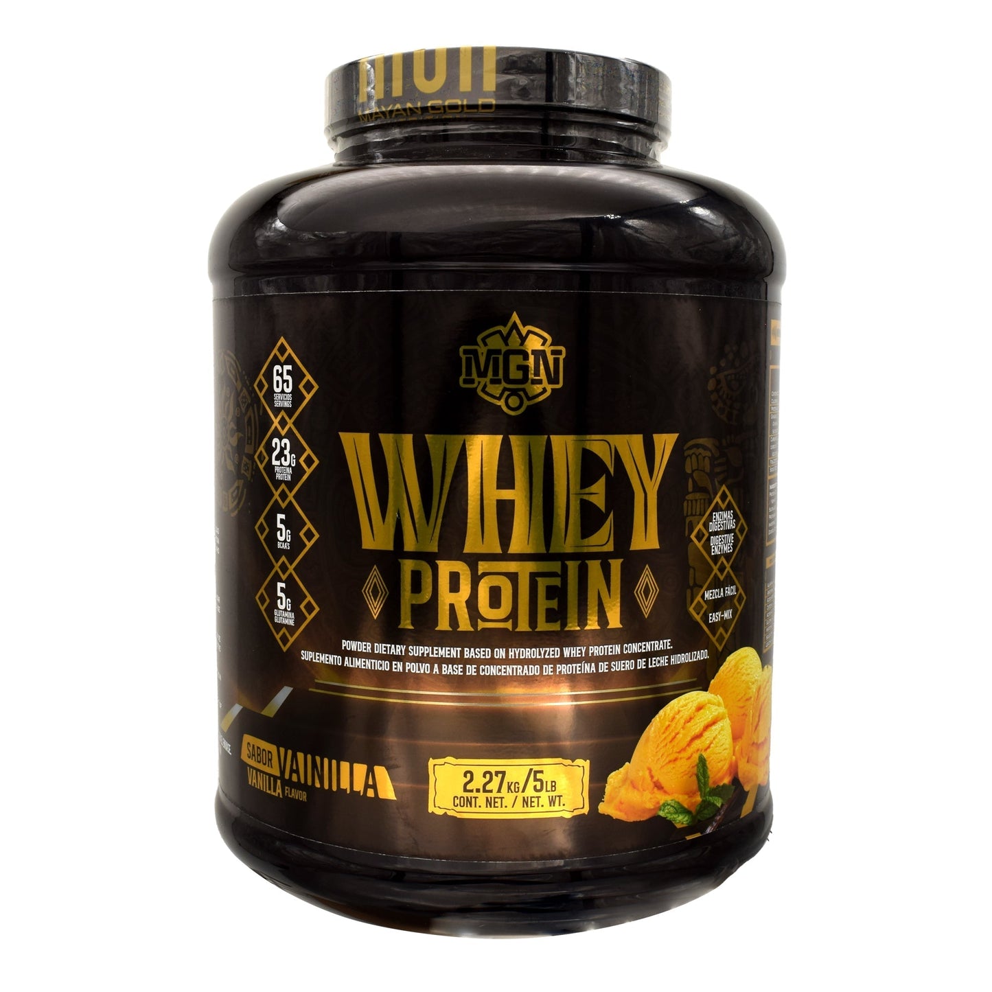 Whey Protein Vainilla 5 Lb (MGN)