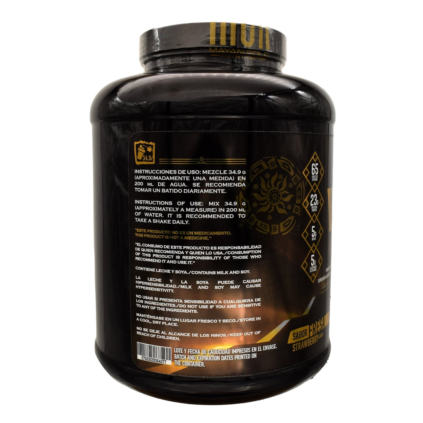 Whey Protein Sabor Fresa 5 Lb (MGN)