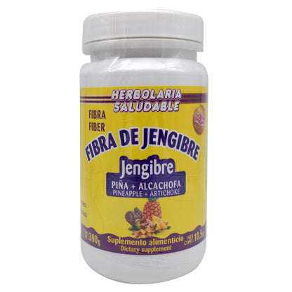 Fibra De Jengibre 300 G (HERBOLARIA SALUDABLE)
