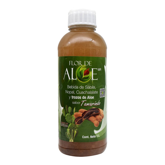Bebida De Sabila Nopal Y Cuachalalate Sab Tamarindo 1 L (FLOR DE ALOE)