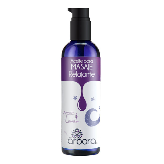 Aceite Para Masaje Relajante Lavanda 90 Mililitros (ARBORA)