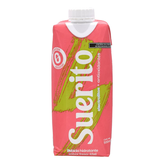 Suerito 0 Azucar Fresa Kiwi 500 Mililitros (SUERITO)