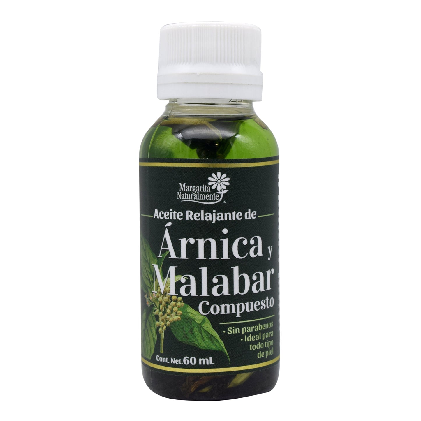 Arnica Y Malabar Compuesto 60 Mililitros (MARGARITA NATURAL)