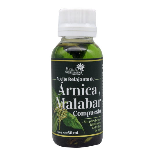 Arnica Y Malabar Compuesto 60 Mililitros (MARGARITA NATURAL)