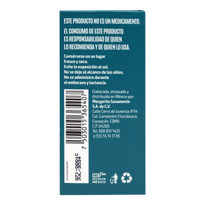 Cloruro De Magnesio Cristales 3 Sobres De 50 G (MARGARITA NATURAL)