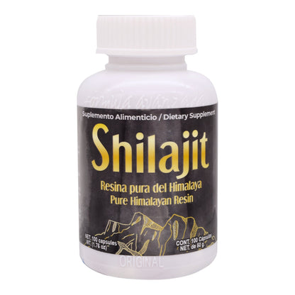 Shilajit 100 Cápsulas (HERBOLARIA SALUDABLE)