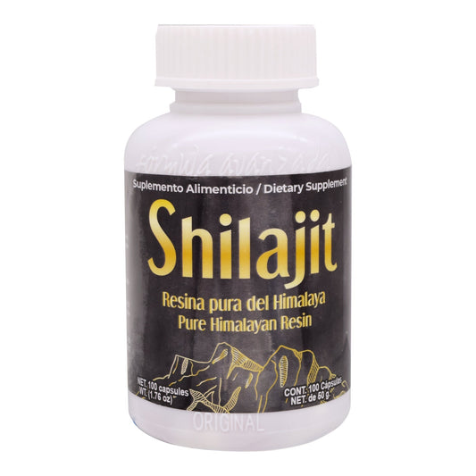 Shilajit 100 Cápsulas (HERBOLARIA SALUDABLE)