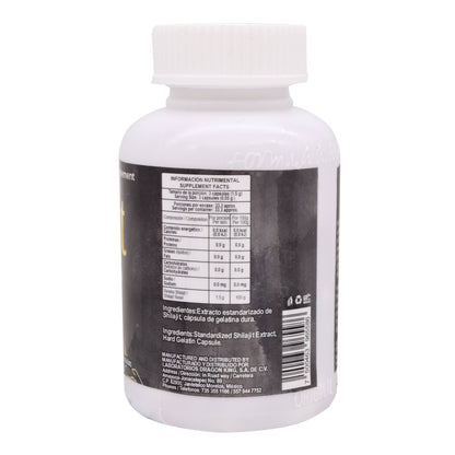 Shilajit 100 Cápsulas (HERBOLARIA SALUDABLE)