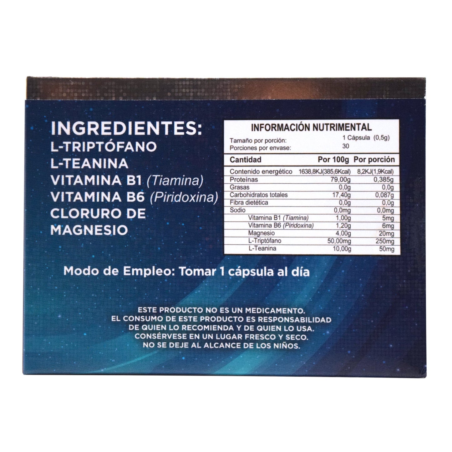 L Triptofano 30 Cápsulas (BIOGEAR)