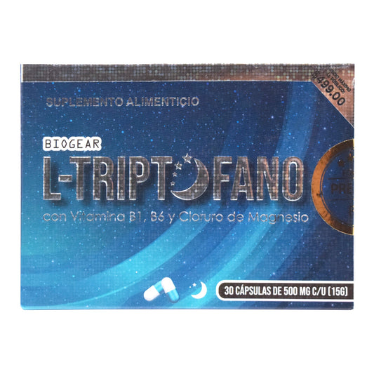 L Triptofano 30 Cápsulas (BIOGEAR)