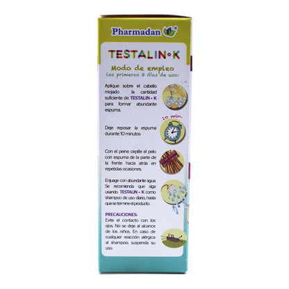 Shampoo Para Piojos 150 Mililitros (TESTALIN K)