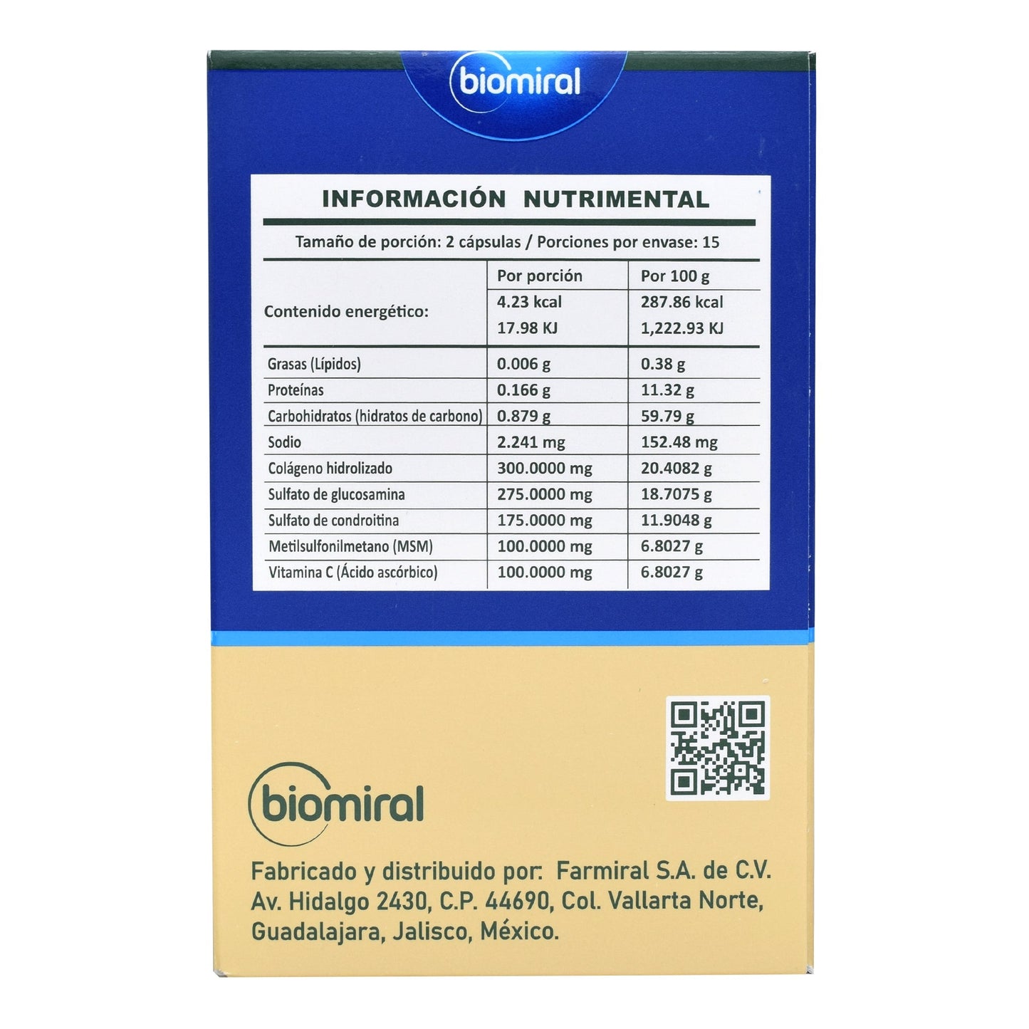 Kamina 30 Cápsulas (BIOMIRAL)