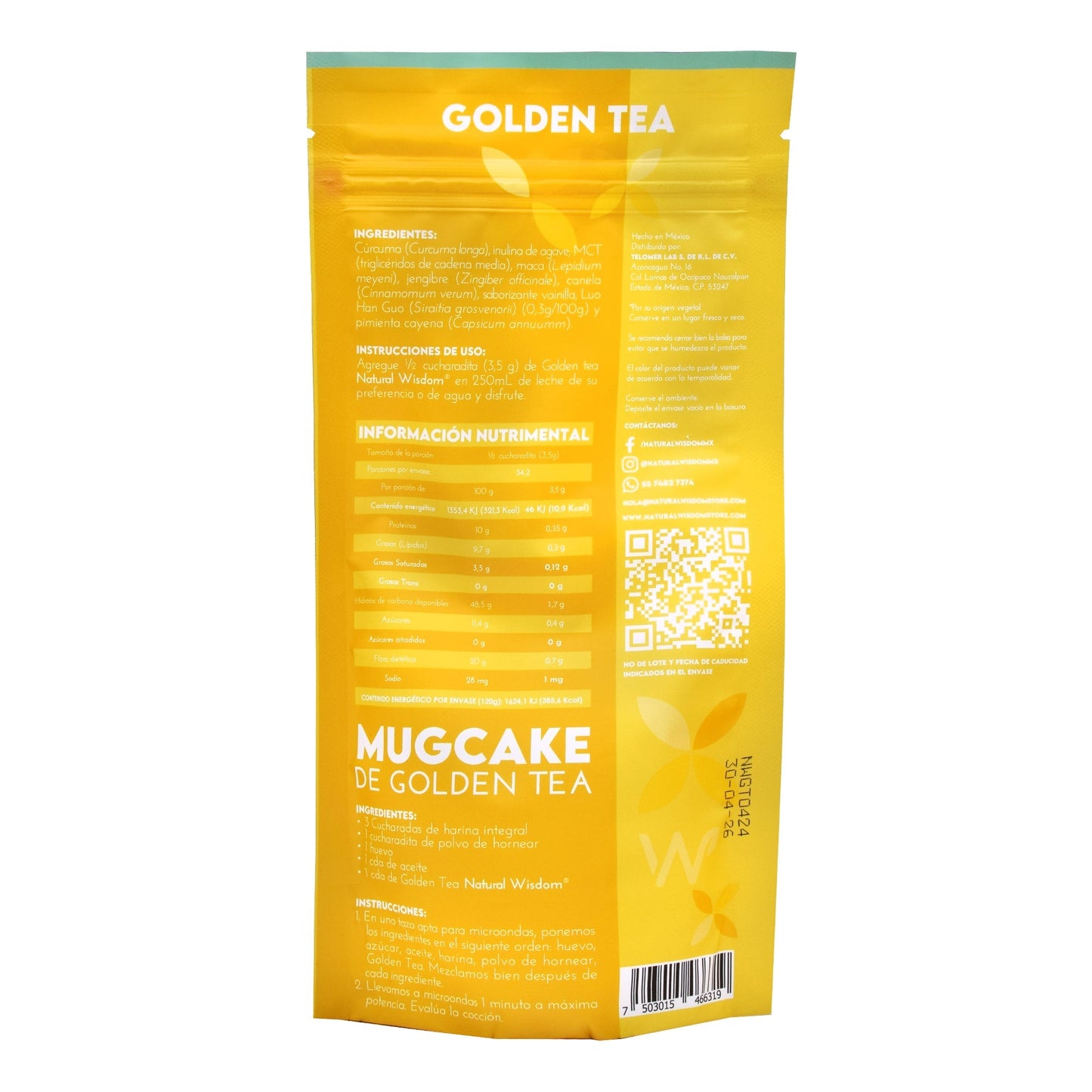 Golden Tea 120 G (NATURAL WISDOM)