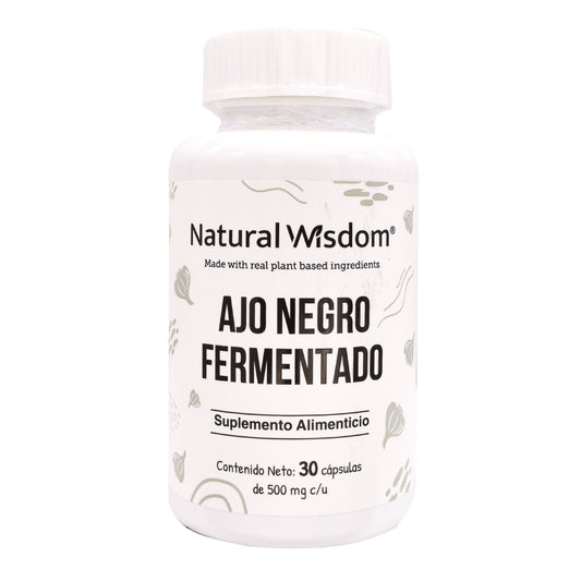 Ajo Negro 30 Cápsulas (NATURAL WISDOM)