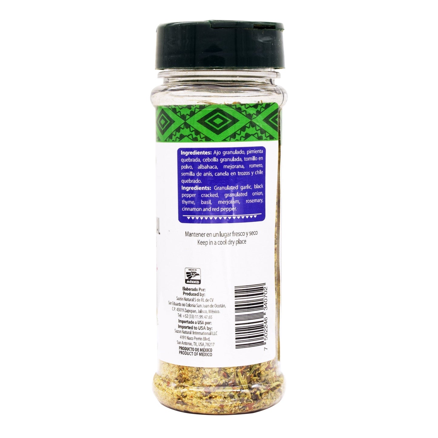 Sazonador Sin Sal 45 G (SAZON NATURAL)