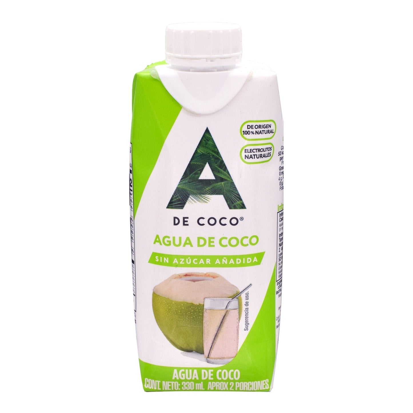 Agua De Coco 330 Mililitros (ACAPULCOCO)