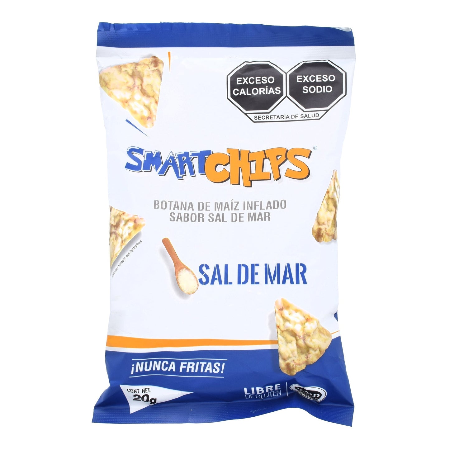 Maiz Inflado Sal De Mar 20 G (SMART CHIPS)